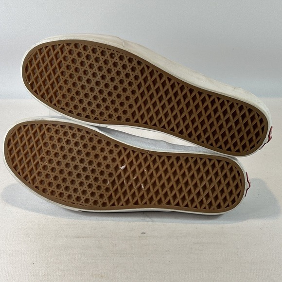 Vans Classic Slip-On Shoes Men's Size 12 Skateboard Off White Athletic Sneakers - Picture 11 of 11
